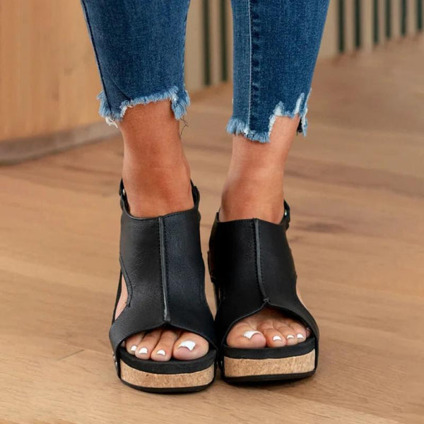 Valery – Women's Leather Sandals Designed for Perfect Balance