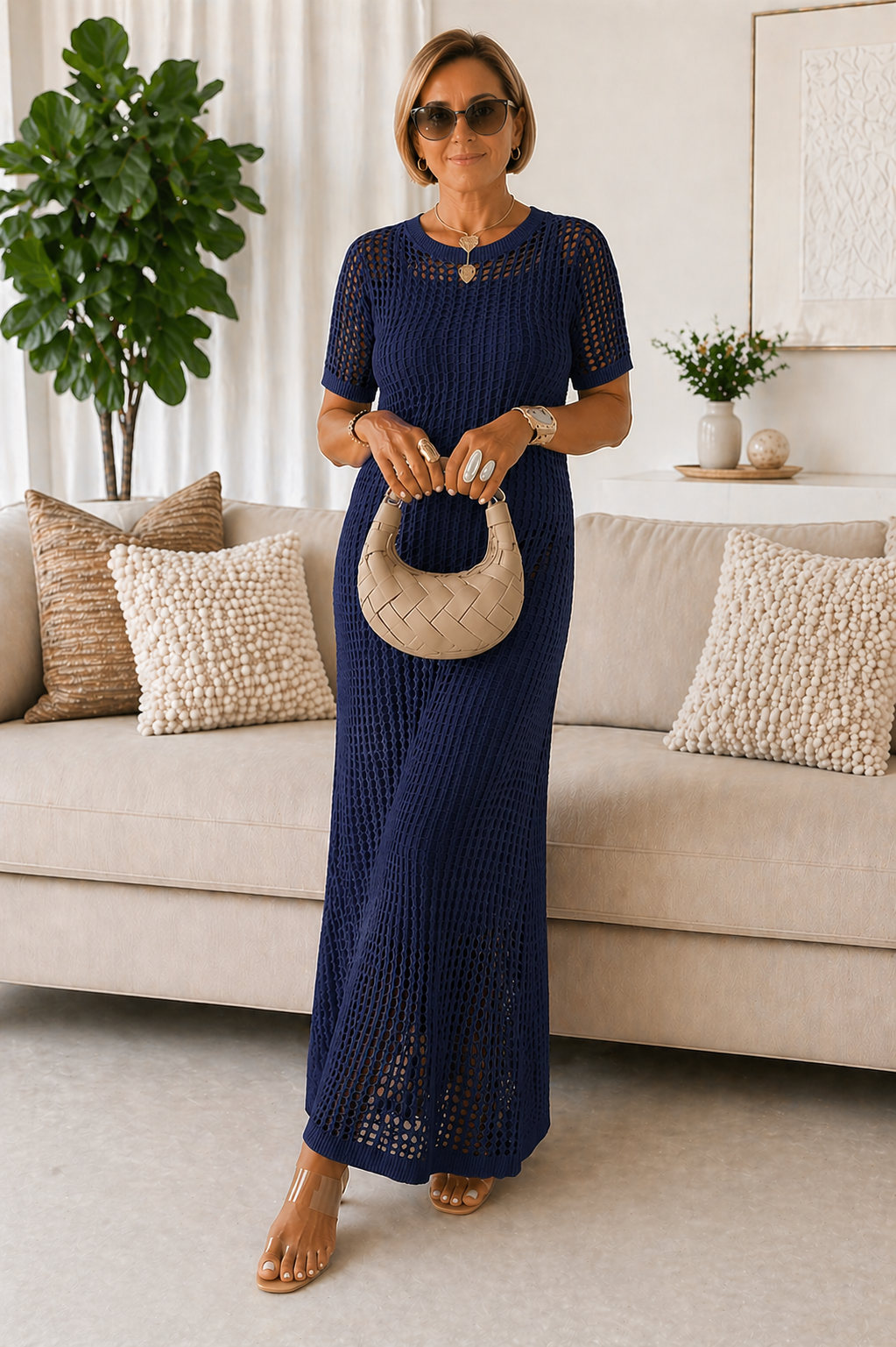 Bethany Cut-Out Long Maxi Dress